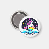 Eenhoorns van hoop magneet (Voorkant / Achterkant)