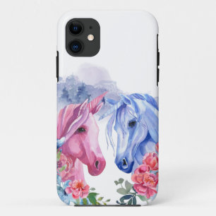 Eenhoorns Waterverf Art Case-Mate iPhone Case
