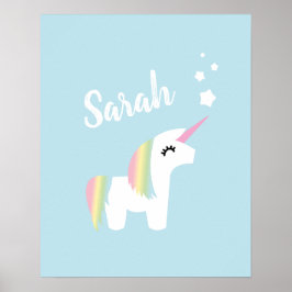 Eenhoorns zijn Echte Poster