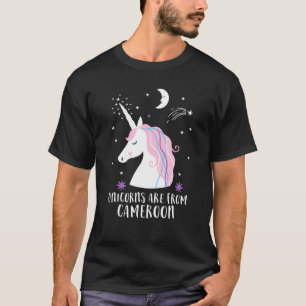 Eenhoorns zijn van Kameroen Home Country Pride T-shirt
