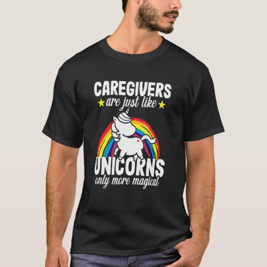 Eenhoorns Zorgverlener Waardering Vrouwen T-shirt (Voorkant)