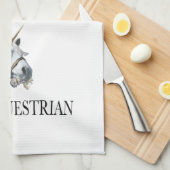 Eenhoornschoorsteenhanddoek Theedoek (Quarter Fold)