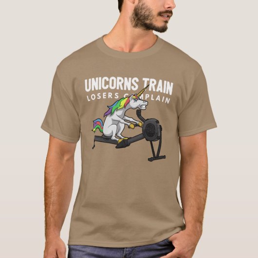 Eenhoornsregen grappig t-shirt (Voorkant)