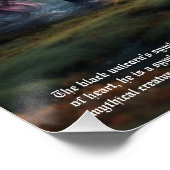 eenhoornsymboliek perfect poster (Hoek)