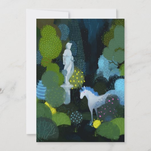 Eenhoorntuin Kaart (Voorkant)