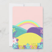  eenhoornuitnodiging kaart (Achterkant)