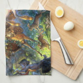 eenhoornvlies theedoek (Quarter Fold)