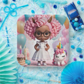 "Eenhoornvreugde" Papieren Bord (Feest)