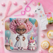 "Eenhoornvreugde" Papieren Bord (Feest)