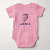 Eenhoring Amelia Baby Body Romper (Achterkant)