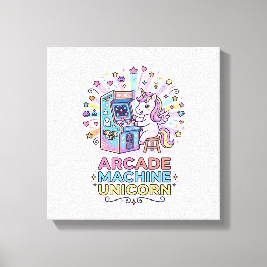 Eenhoring Arcade Machine Eenhoring Print Gereed PO (Voorkant)