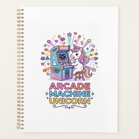 Eenhoring Arcade Machine Eenhoring Print Klaar POD Planner (Voorkant)