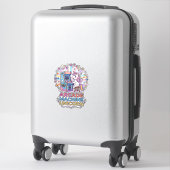 Eenhoring Arcade Machine Eenhoring Print Klaar POD Sticker (Koffer)