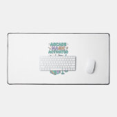 Eenhoring Arcade Magie Geactiveerd Trendy Product  Bureaumat (Keyboard & Muis)