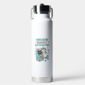Eenhoring Arcade Magie Geactiveerd Trendy Product Waterfles (Voorkant)