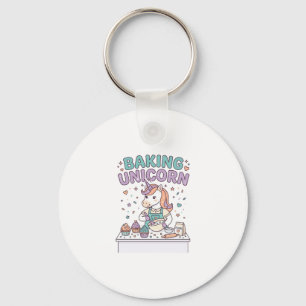 Eenhoring Bakken Eenhoring Trendy Product Grafisch Sleutelhanger