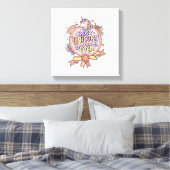Eenhoring Beste Eenhoring Moeder Ooit Whimsical Za Canvas Afdruk (Insitu (Slaapkamer))