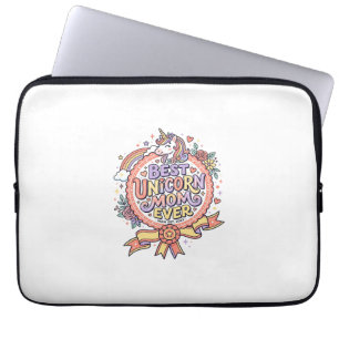 Eenhoring Beste Eenhoring Moeder Ooit Whimsical Za Laptop Sleeve