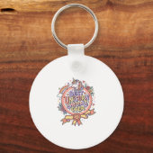 Eenhoring Beste Eenhoring Moeder Ooit Whimsical Za Sleutelhanger (Voorkant)