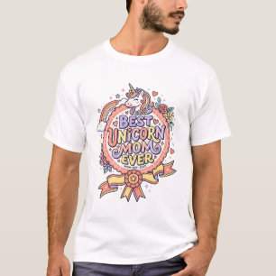 Eenhoring Beste Eenhoring Moeder Ooit Whimsical Za T-shirt
