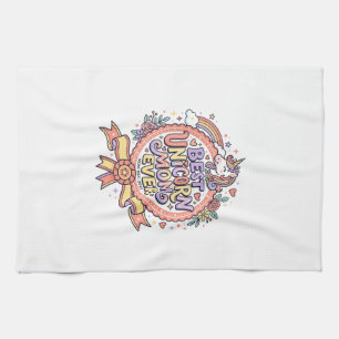 Eenhoring Beste Eenhoring Moeder Ooit Whimsical Za Theedoek