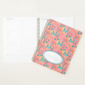 Eenhoring Blauwe Verjaardagsfeestje Planner (Display)