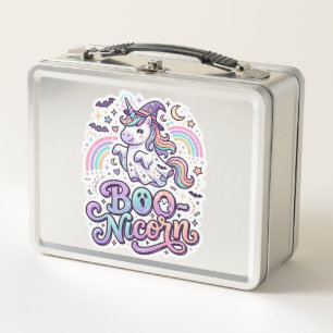 Eenhoring Boo-nicorn Premium Vector Vectorontwerp_