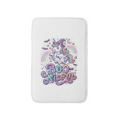 Eenhoring Boo-nicorn Premium Vector Vectorontwerp_ Badmat (Voorkant Verticaal)