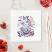 Eenhoring Boo-nicorn Premium Vector Vectorontwerp_ Servet (Insitu)