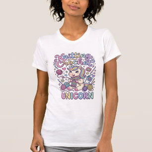 Eenhoring Breien Haak Eenhoring Betoverende Witte T-shirt