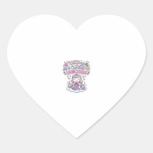 Eenhoring Breien Haak Eenhoring Schattig Typograp Hart Sticker