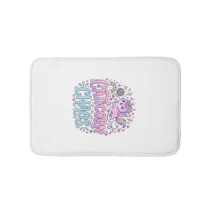 Eenhoring Caticorn Chaos Mooie Pastel Product Graf Badmat