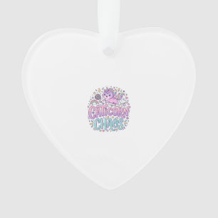 Eenhoring Caticorn Chaos Mooie Pastel Product Graf Ornament