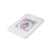 Eenhoring Chaos Knot Eenhoring Moeder Retro Stijl Badmat (Gekanteld)