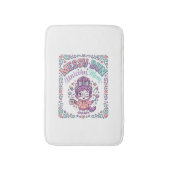 Eenhoring Chaos Knot Eenhoring Moeder Retro Stijl Badmat (Voorkant Verticaal)