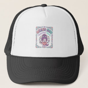 Eenhoring Chaos Knot Eenhoring Moeder Retro Stijl  Trucker Pet