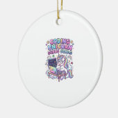 Eenhoring Code Eenhoring Debug Team Charmerende Ma Keramisch Ornament (Links)