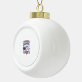Eenhoring Code Eenhoring Debug Team Charmerende Ma Keramische Bal Ornament (Rechts)