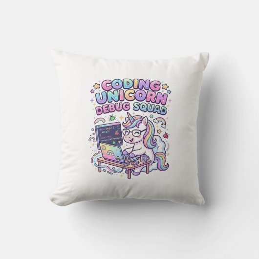 Eenhoring Code Eenhoring Debug Team Charmerende Ma Kussen (Voorkant)