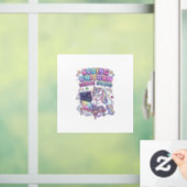 Eenhoring Code Eenhoring Debug Team Charmerende Ma Raamsticker (Huis)