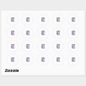 Eenhoring Codeer Eenhoring Debug Team Charmerende Ronde Sticker (Vel)