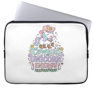 Eenhoring Cowgirl Eenhoring Energie Schattig Paste Laptop Sleeve