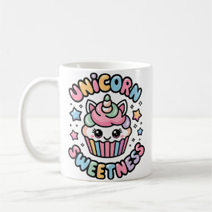 Eenhoring Cupcake Zoetheid Magische Traktaties Lie Koffiemok