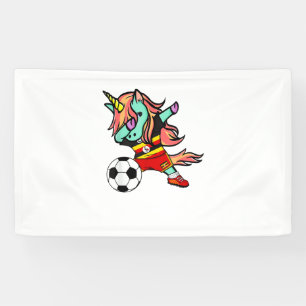 Eenhoring Dab Oeganda Voetbalshirt Oegandese Voetb Spandoek