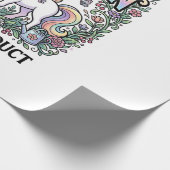 Eenhoring De Tuin Eenhoring Commerciële Vector Ont Cadeaupapier (Hoek)