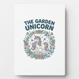 Eenhoring De Tuin Eenhoring Trendy T-Shirt Design_ Fotoplaat