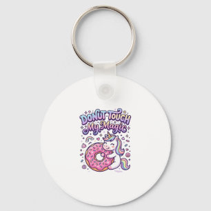 Eenhoring Donut Raak Mijn Magische Cadeau Idee Sti Sleutelhanger