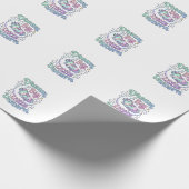 Eenhoring Droom Groot Klein Eenhoring Cadeau Idee  Cadeaupapier (Hoek)