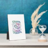 Eenhoring Droom Groot Klein Eenhoring Cadeau Idee  Fotoplaat (Zijkant)
