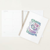 Eenhoring Droom Groot Klein Eenhoring Cadeau Idee Planner (Display)